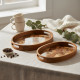 Wooden Tray Set 2 Pcs